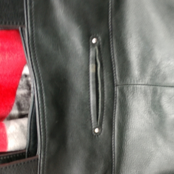 B makowsky black leather purse - Picture 7 of 13